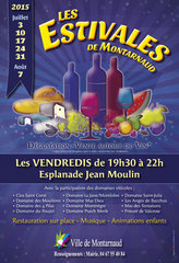 Affiche Les Estivales de Montarnaud - JPEG - 311.2 ko