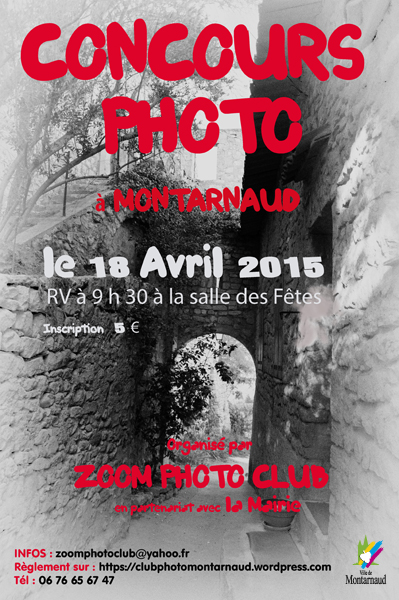 Affiche Concours Photo 18 avril 2015