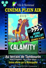 Affiche ciné plein air 2021 - Calamity - JPEG - 5 Mo