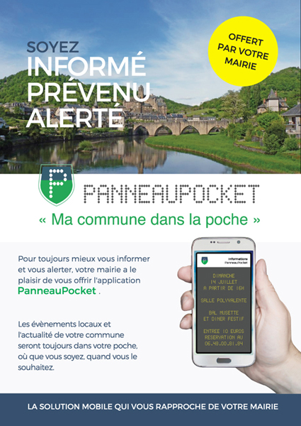 Flyer PanneauPocket recto